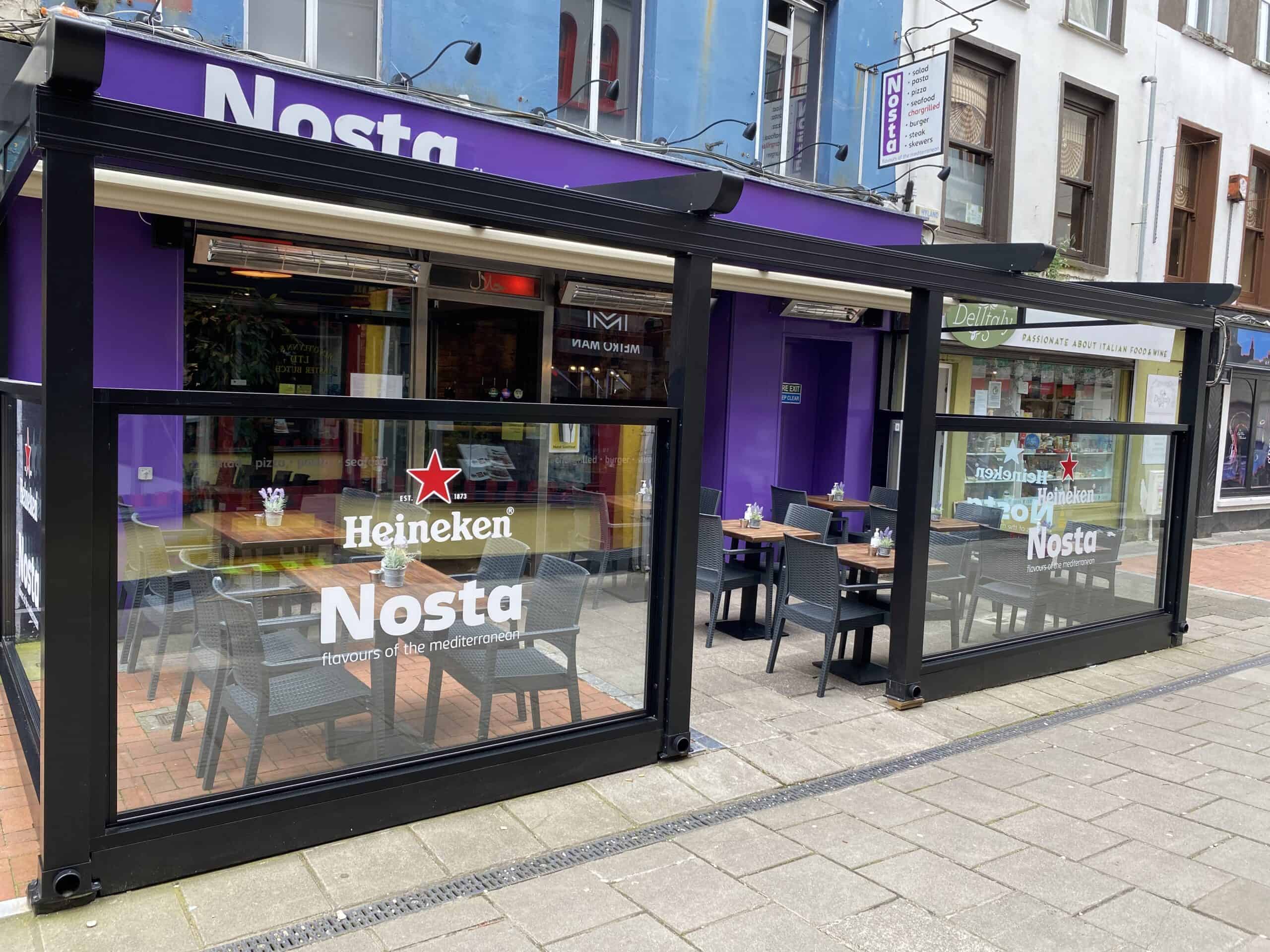 Outdoor dining 2 - Nosta restaurant Cork