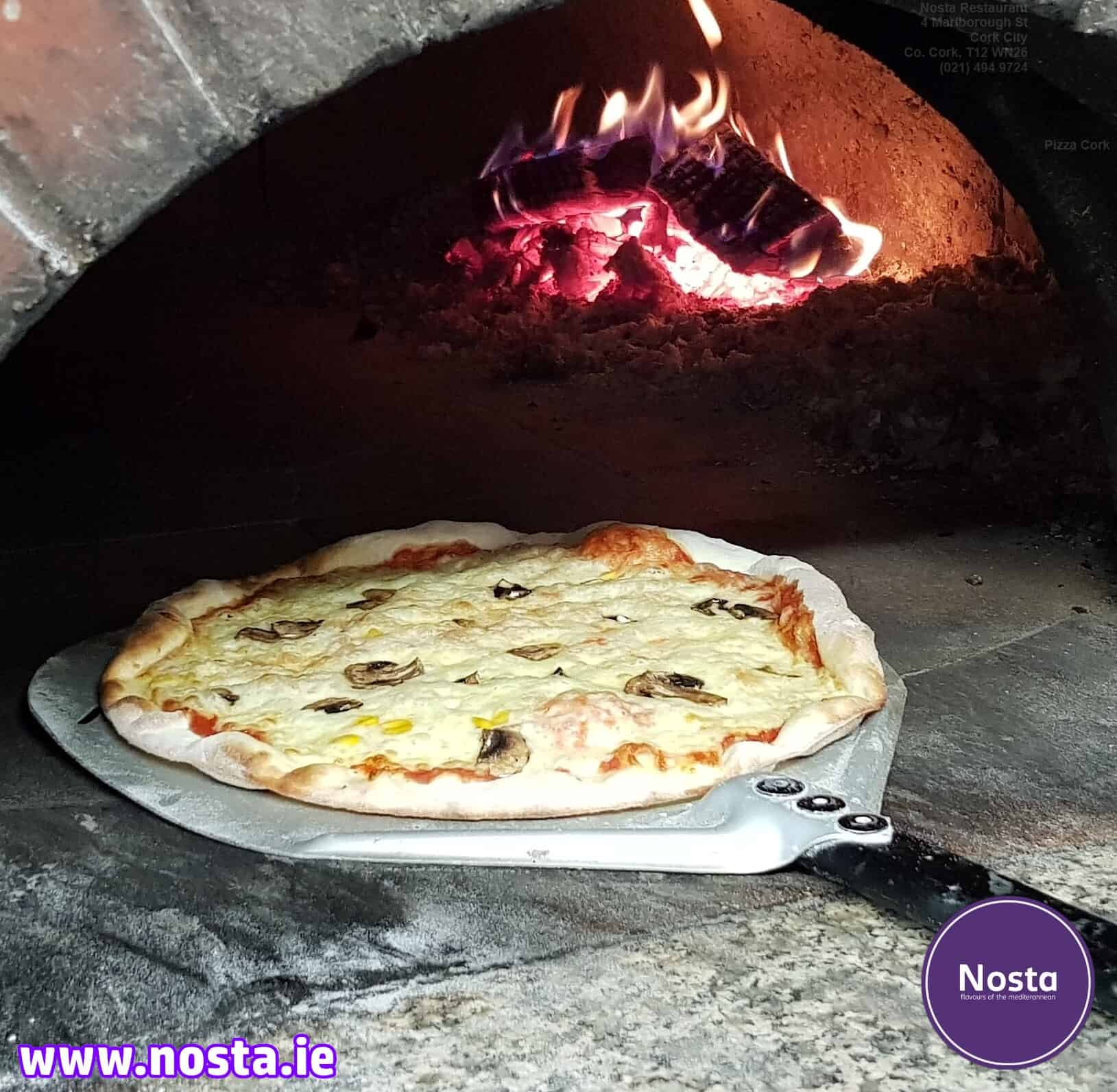 Firewood pizza - Nosta restaurant Cork