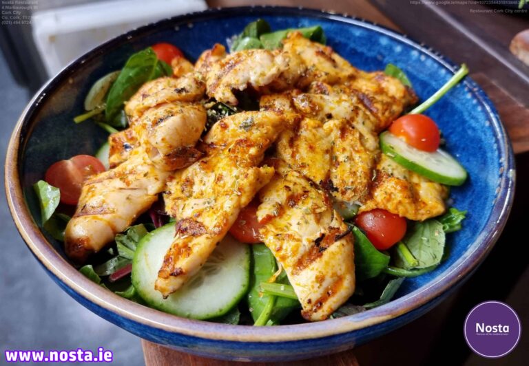 Chicken salad - Nosta restaurant Cork City centre (2)