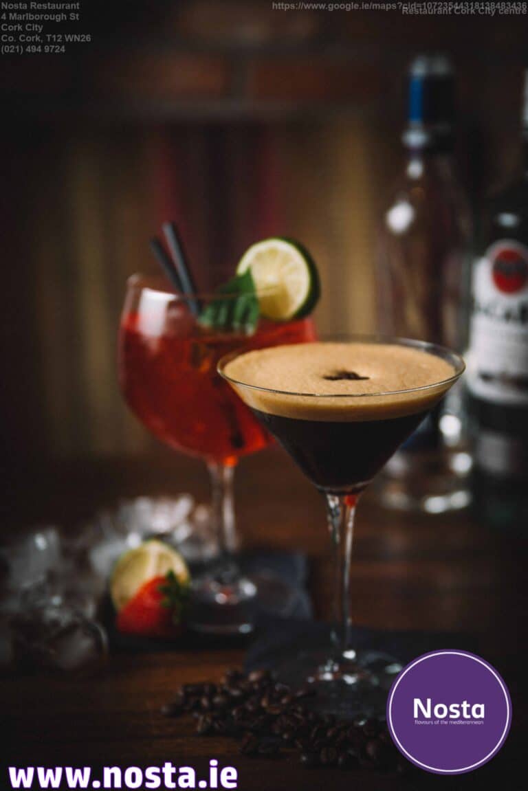 Cocktails - Nosta restauran Cork City centre