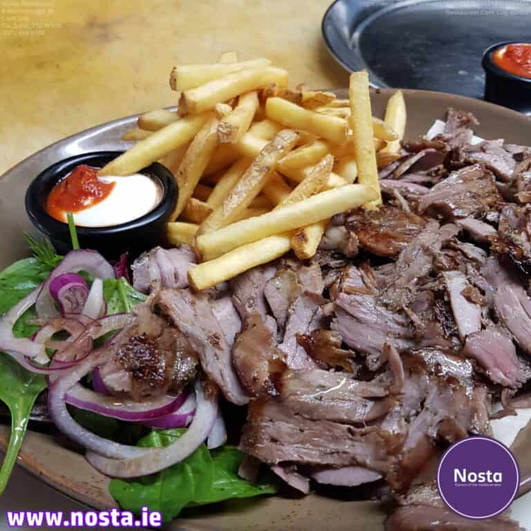 Lamb kebab 2 - Nosta restaurant Cork City centre