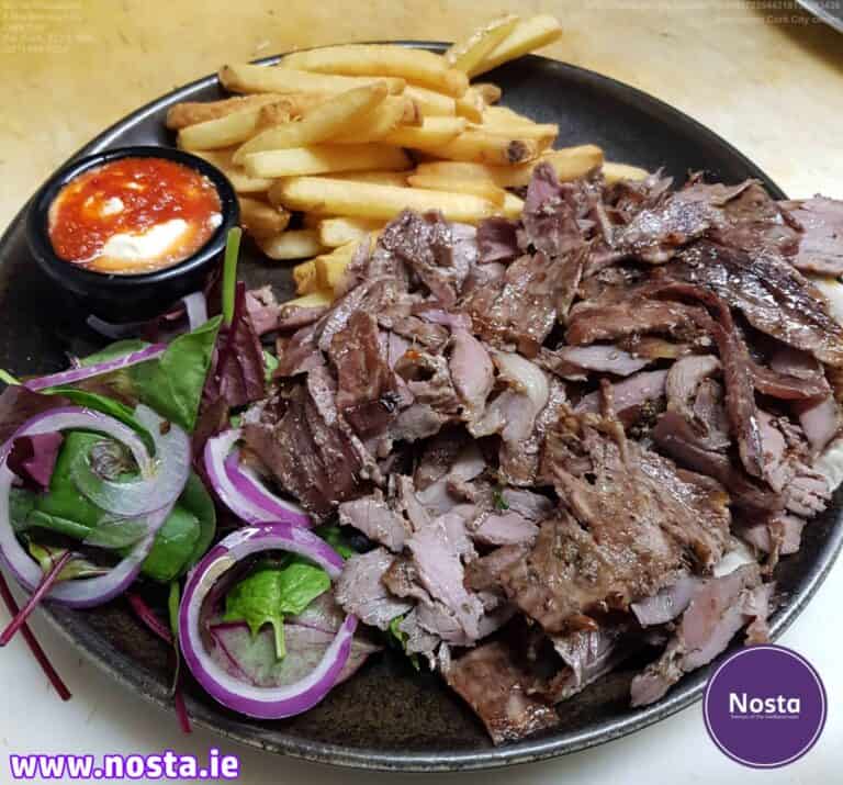 Lamb kebab - Nosta restaurant Cork City centre