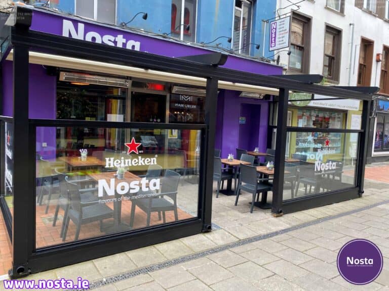 Restaurant outdoor - Nosta restaurant Cork City centre (3)