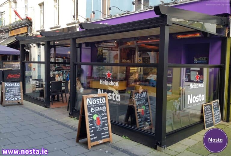 Restaurant outdoor - Nosta restaurant Cork City centre