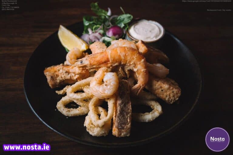 Seafood plate for two - Nosta restaurant Cork City centre